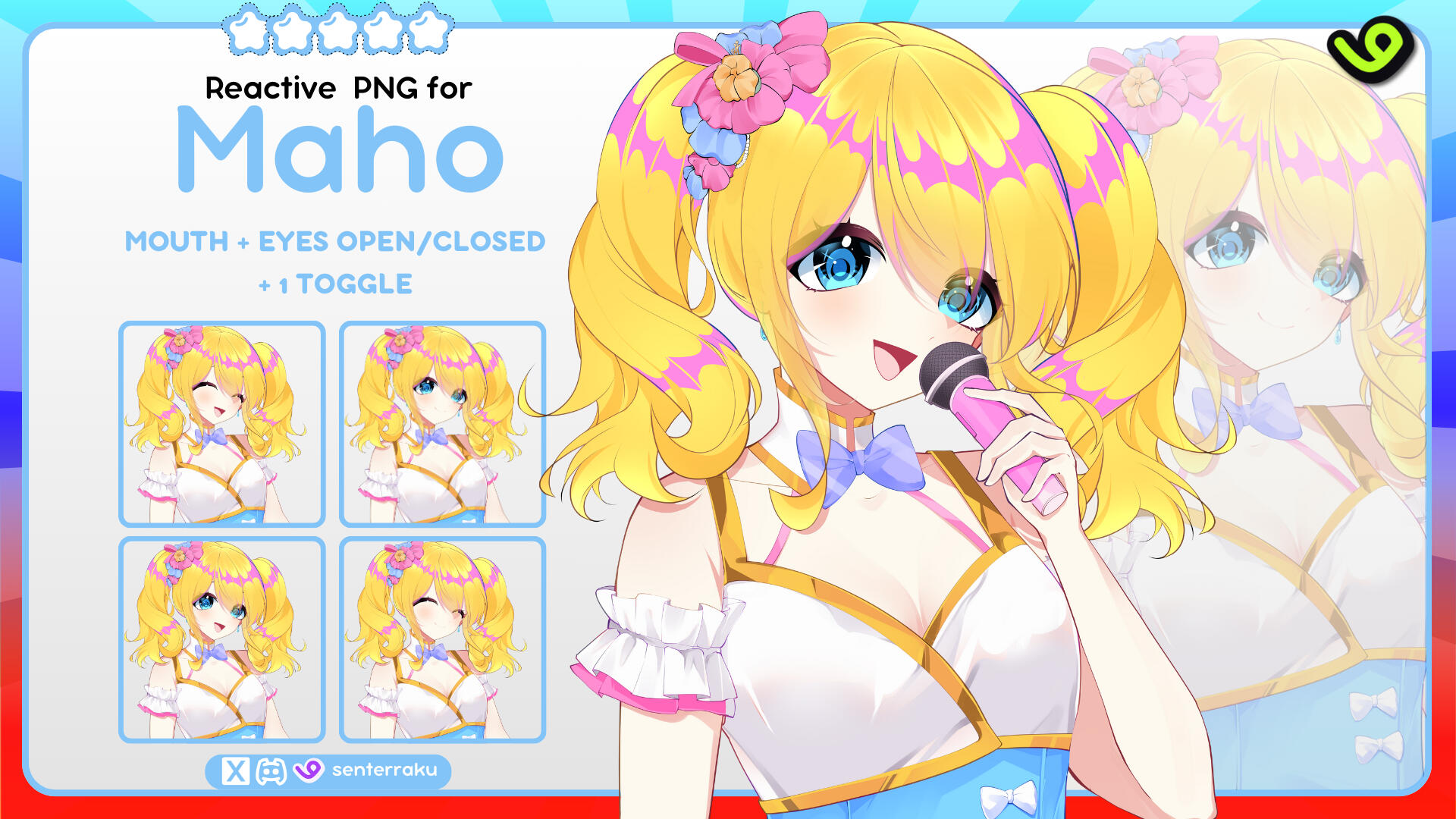 OC - Maho (Sing, Talk, Blink)