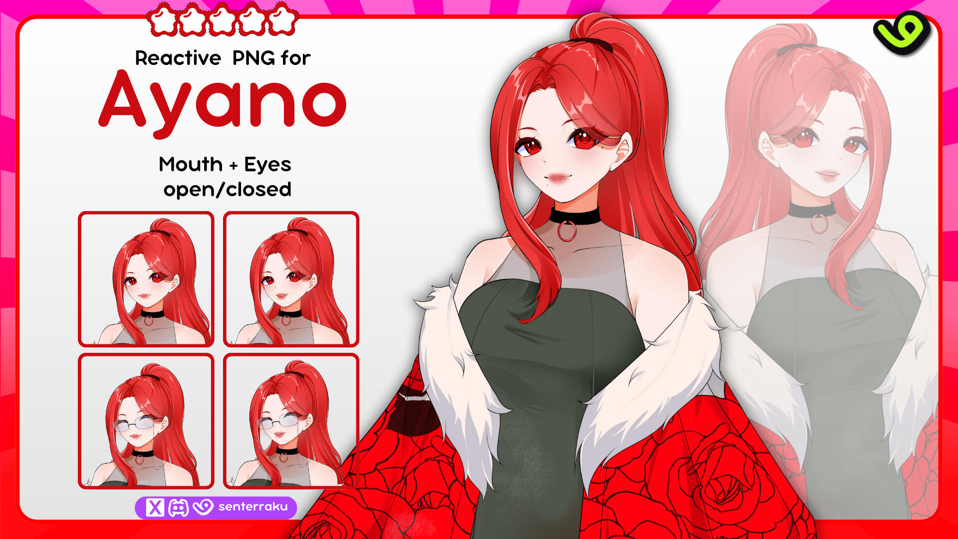 OC - Ayano (Talk,Blink)